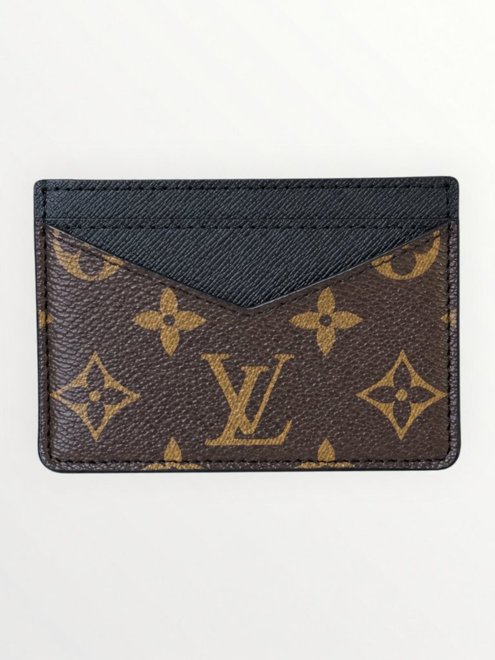 Louis Vuitton Neo Porte Cartes Monogram Macassar Card Holder